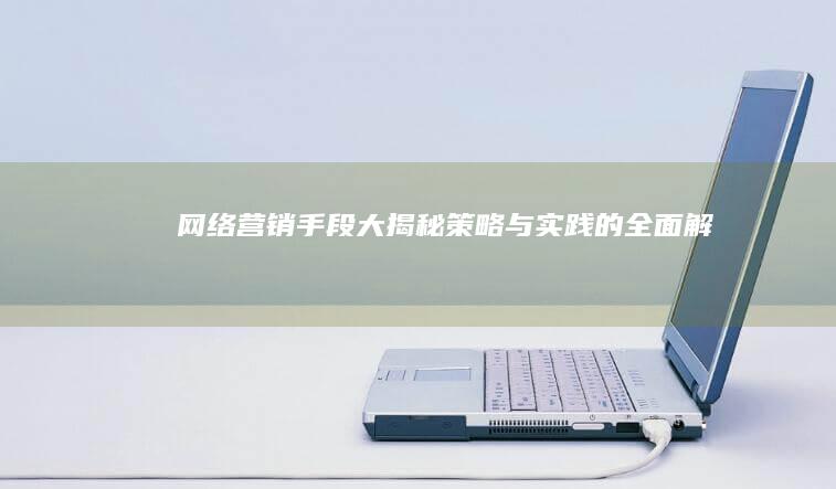 网络营销手段大揭秘：策略与实践的全面解析